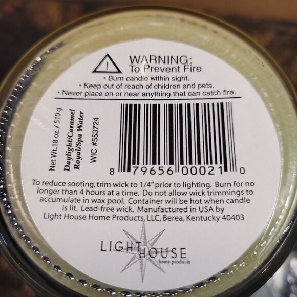 Patriot Candles Social Lights 18 oz. Layer Jar Candle- NIP - Picture 4 of 4